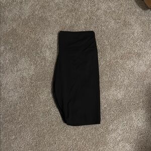 8 inch black biker shorts